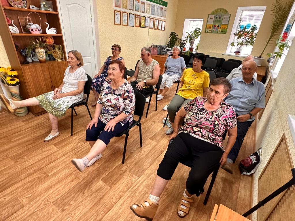 Онлайн гимнастика сидя | Управление социальной защиты населения  администрации Алексеевского городского округа